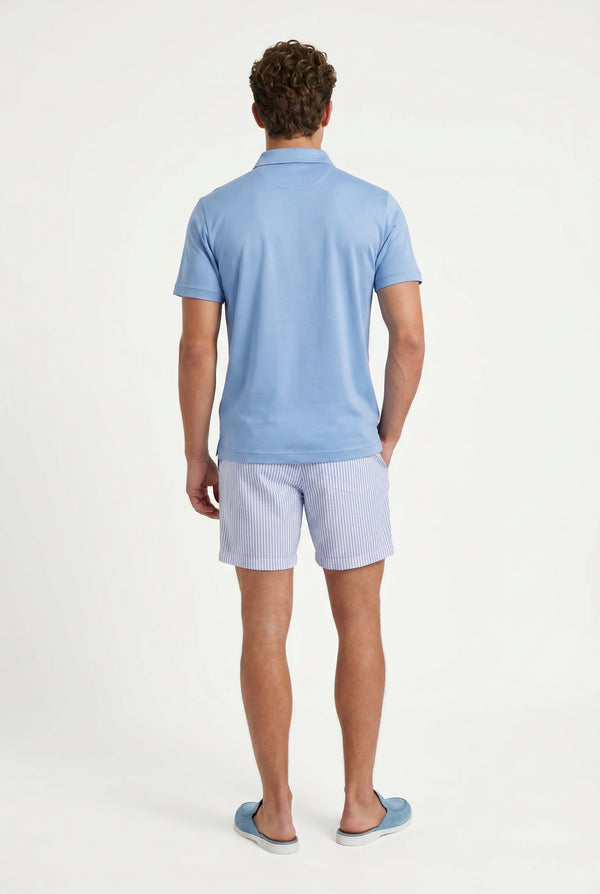 Amalfi Swim Short Blue/White Stripe