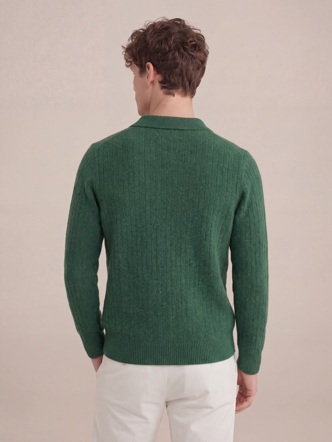 Milano Knit Polo Green