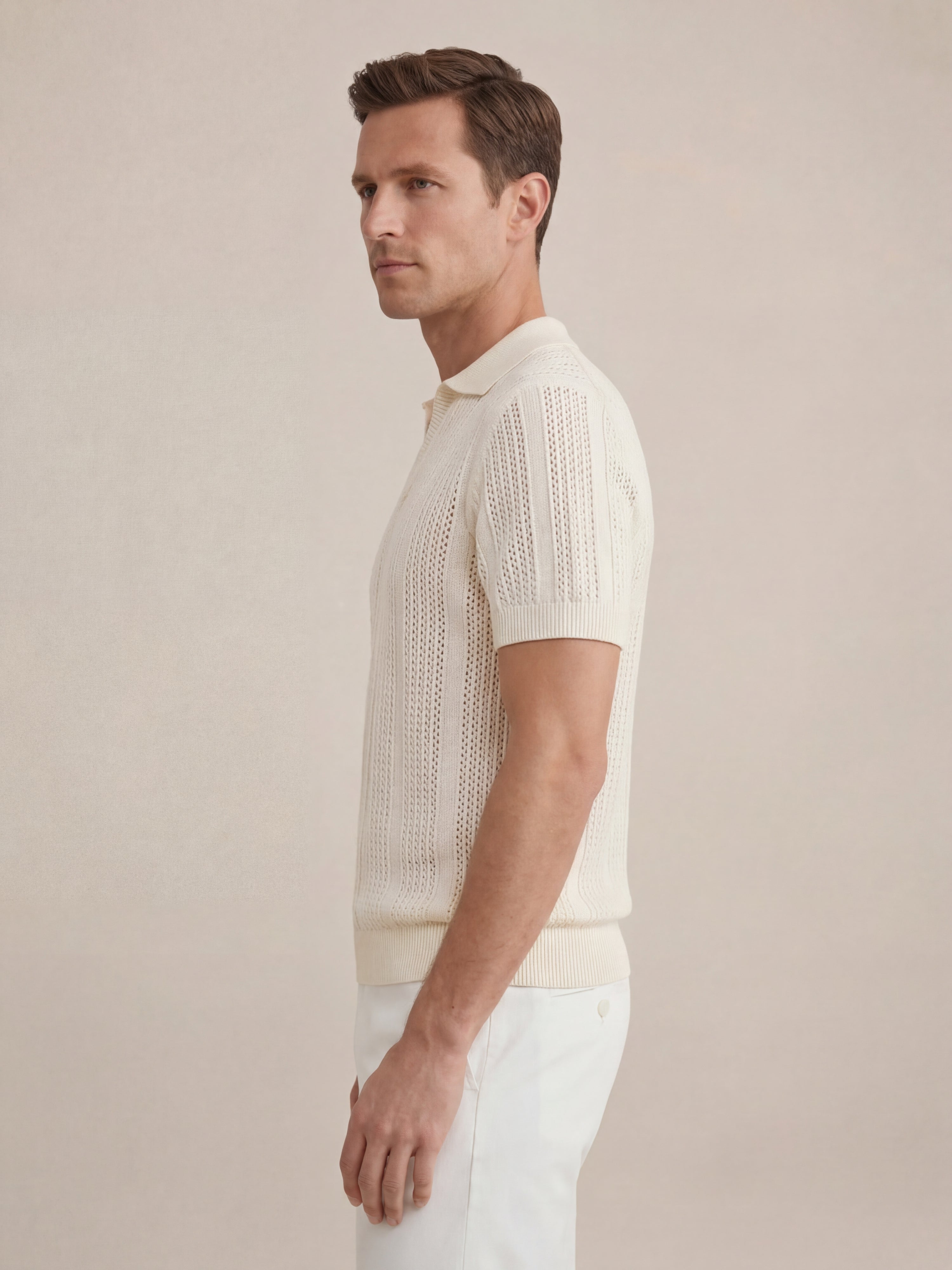 Siracusa Cable Polo White