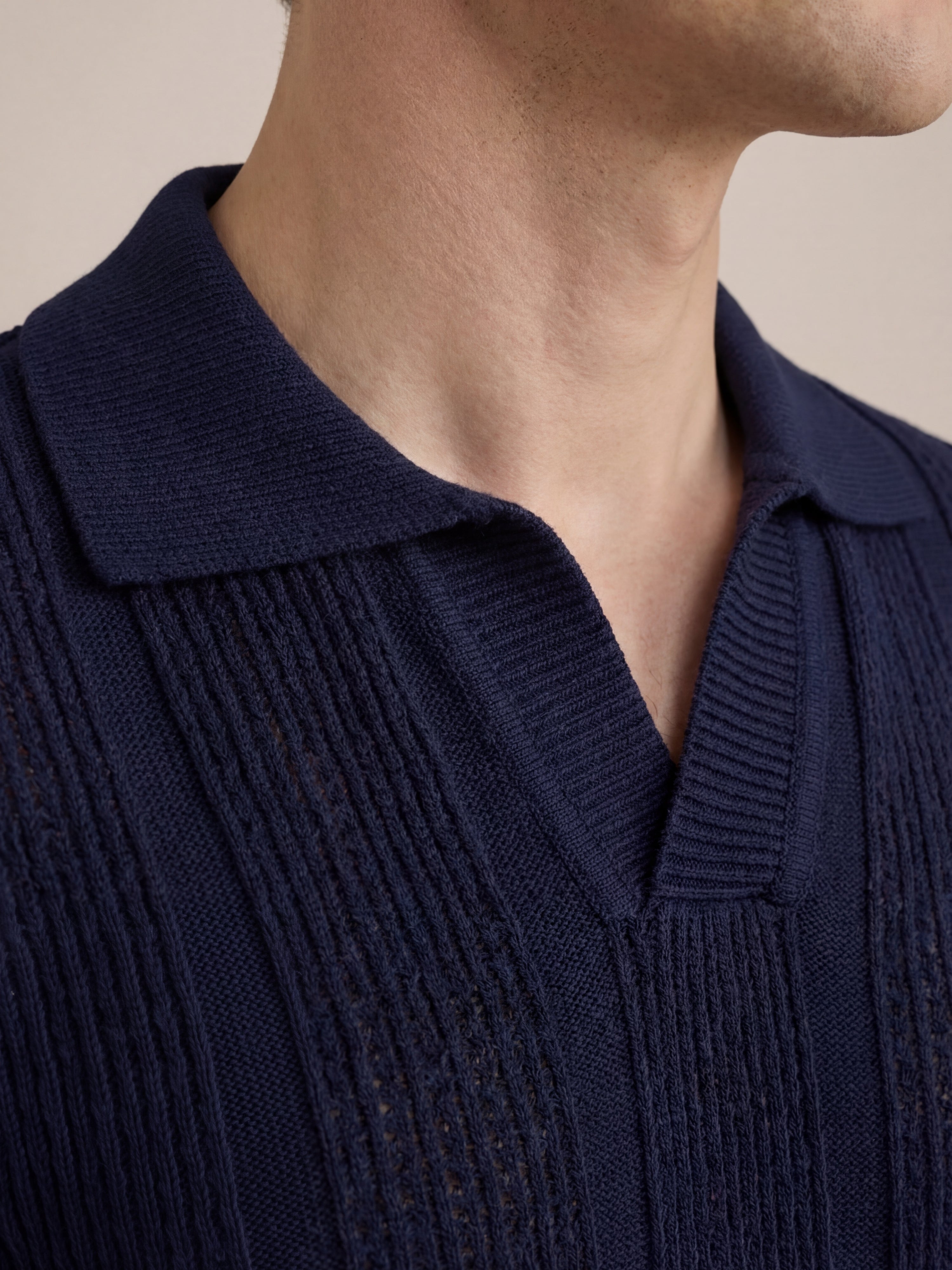 Siracusa Cable Polo Navy