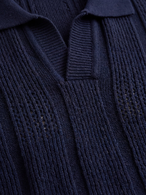 Siracusa Cable Polo Navy