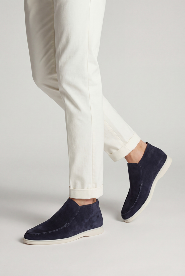 Amalfi Suede City Loafer Navy