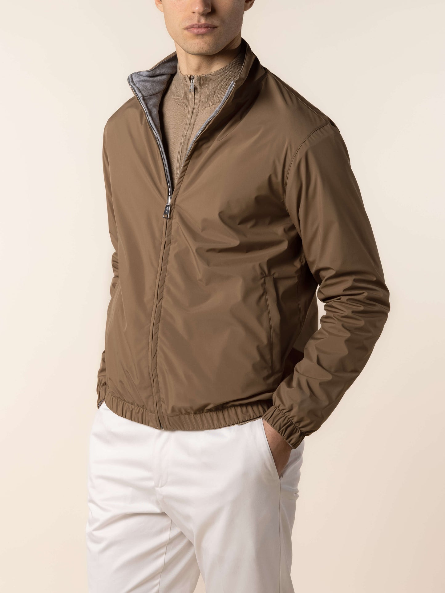 Reversible Resort Jacket Caramel