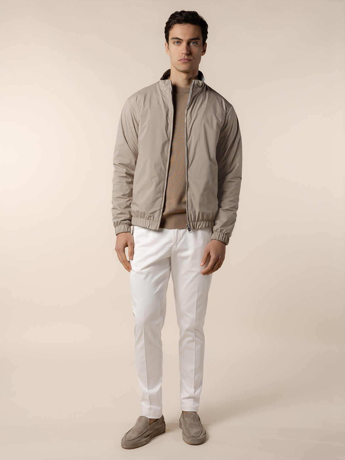 Reversible Resort Jacket Beige