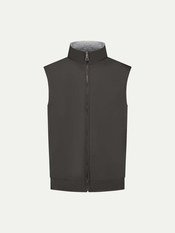 Reversible Resort Body Warmer Anthracite