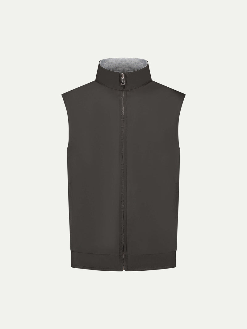 Reversible Resort Body Warmer Anthracite