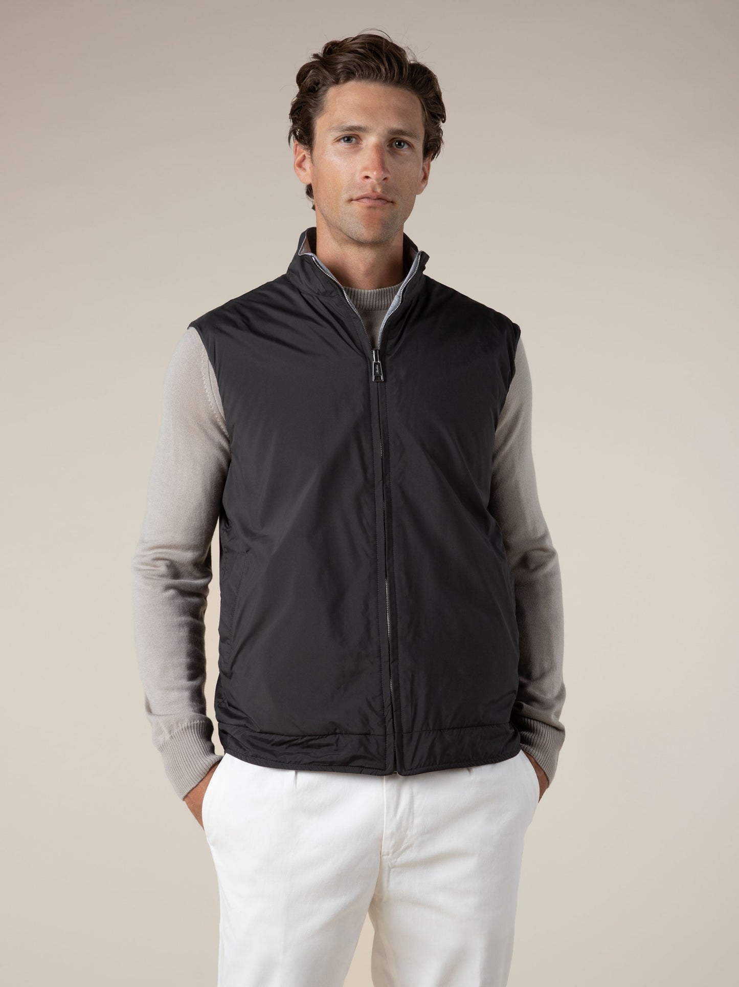 Reversible Resort Body Warmer Anthracite