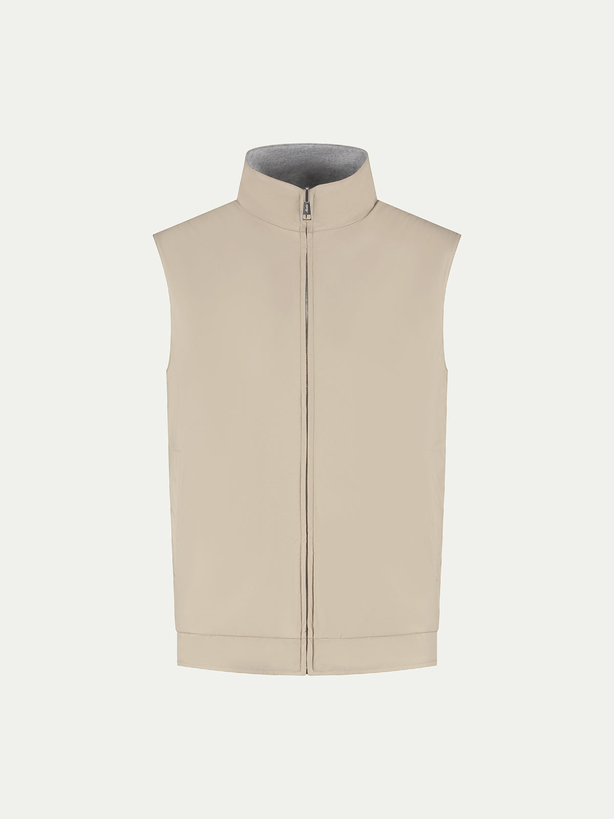 Reversible Resort Body Warmer Beige