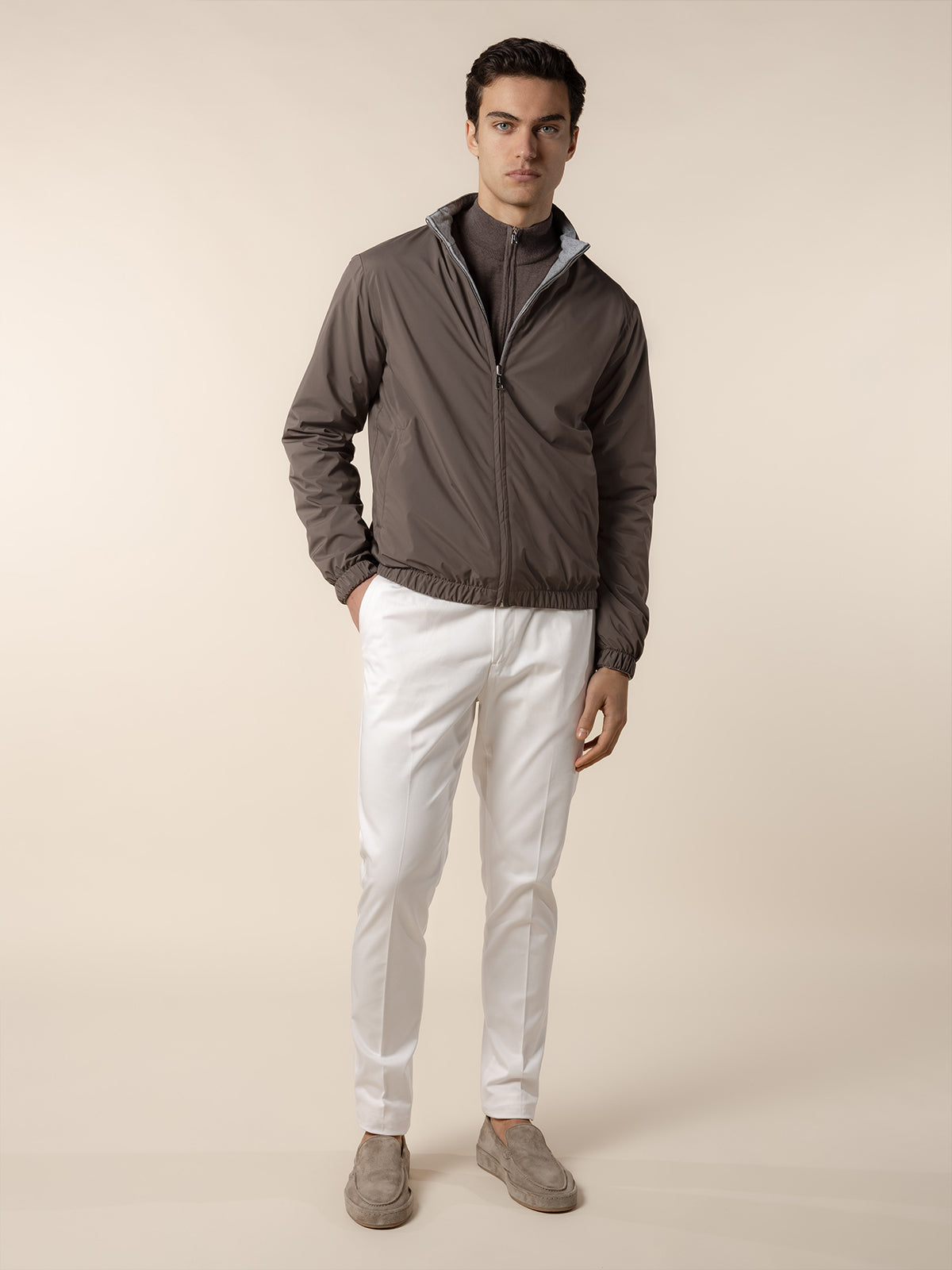 Reversible Resort Jacket Ash Grey