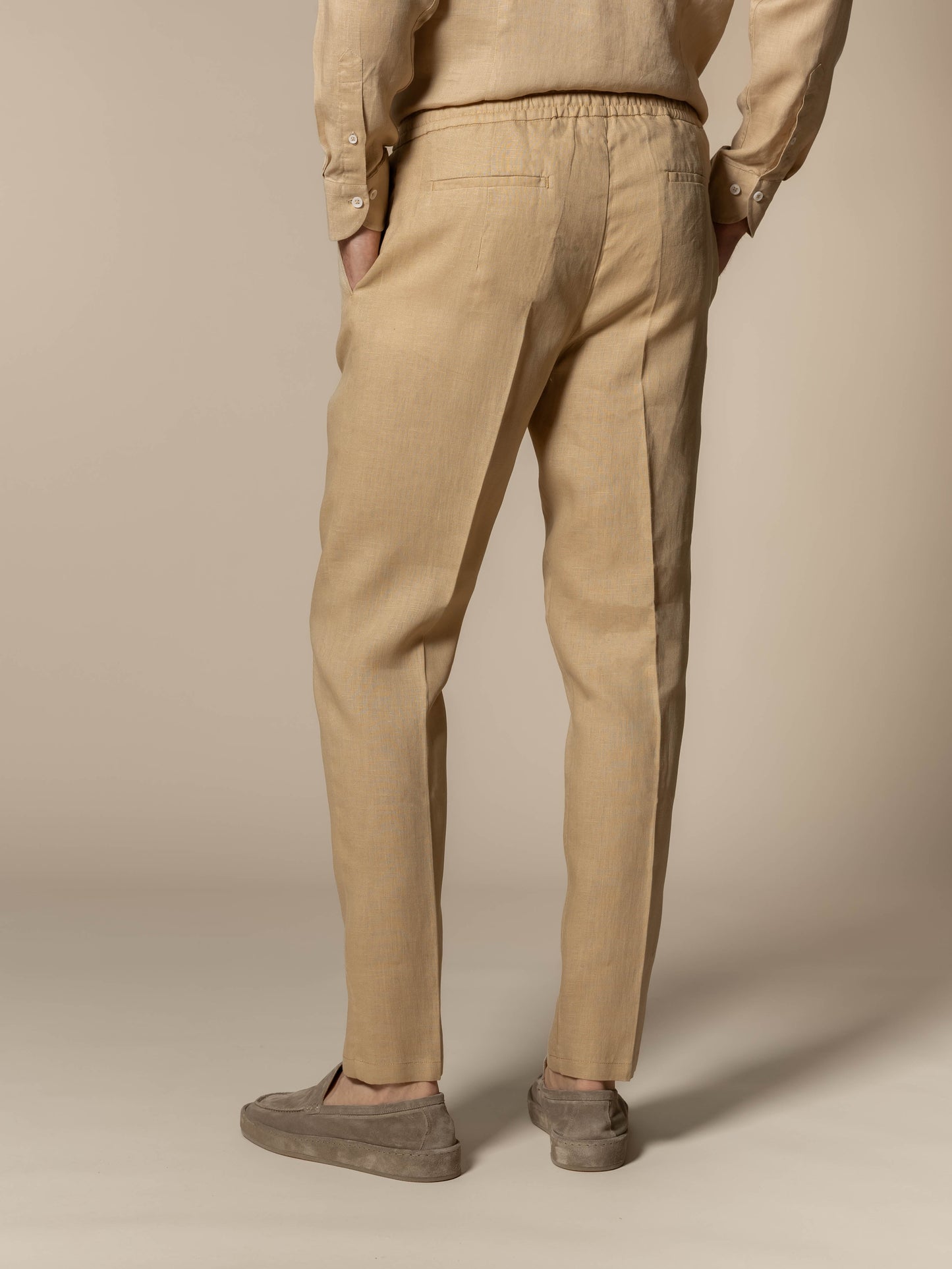 Linen Seaside Pants Nut