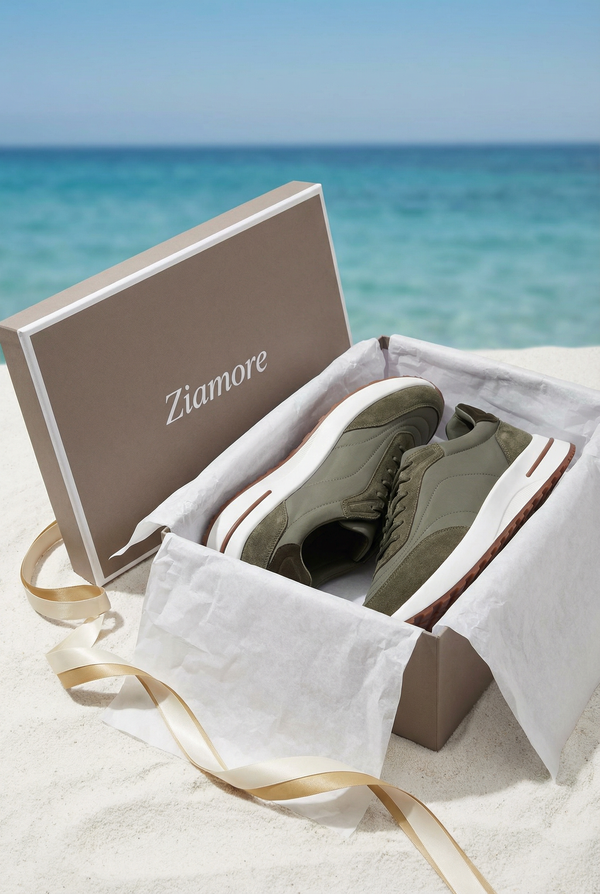 Portofino Sneaker Suede Olive