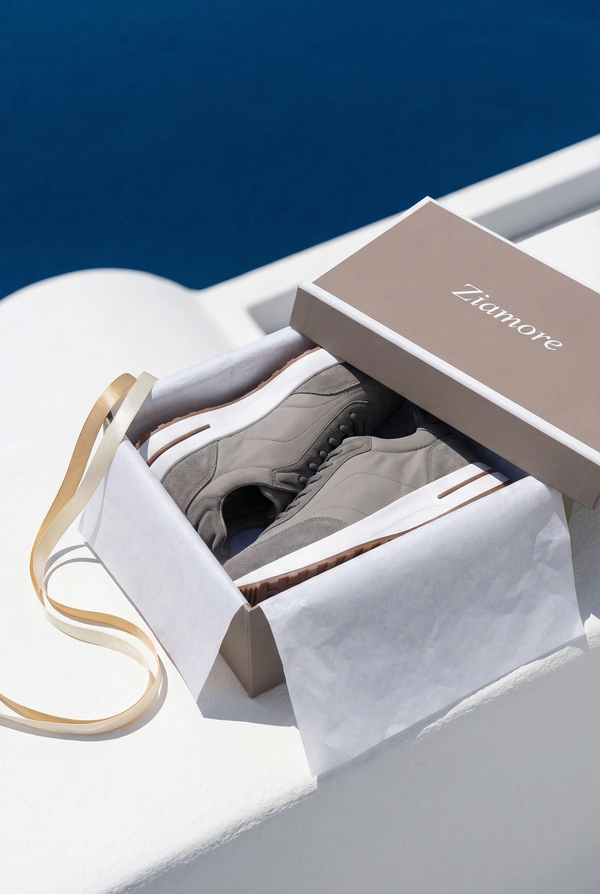Portofino Sneaker Suede Grey
