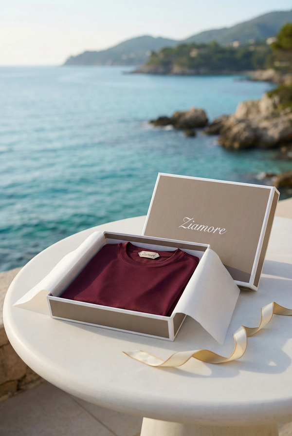 Portofino Tee Burgundy