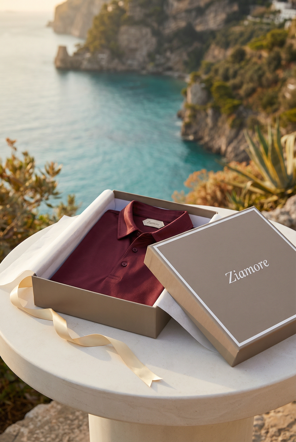 Portofino Polo Burgundy