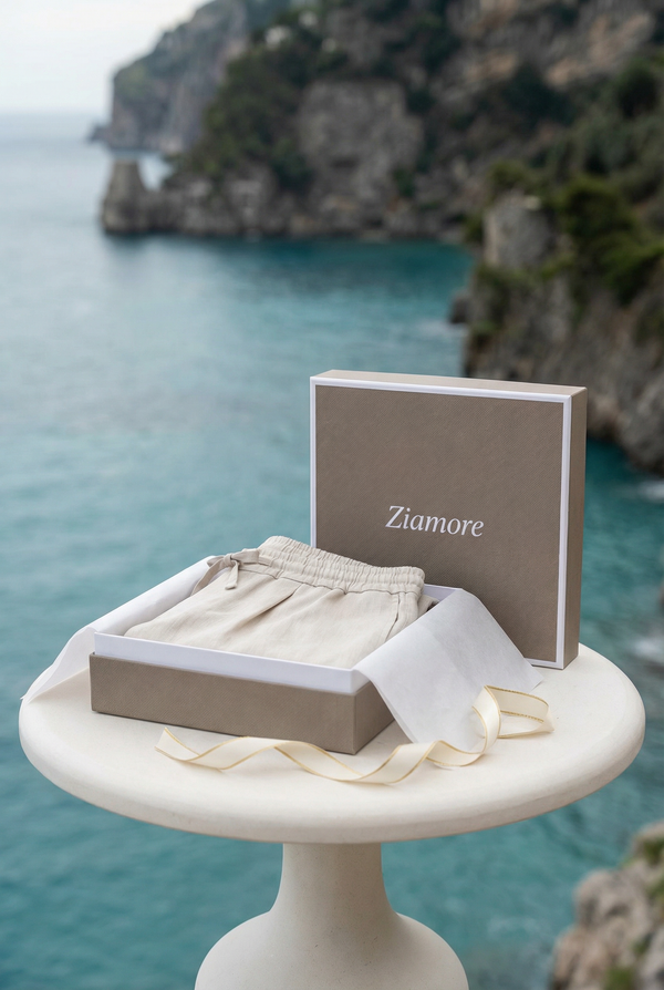 Amalfi Linen Short Natural