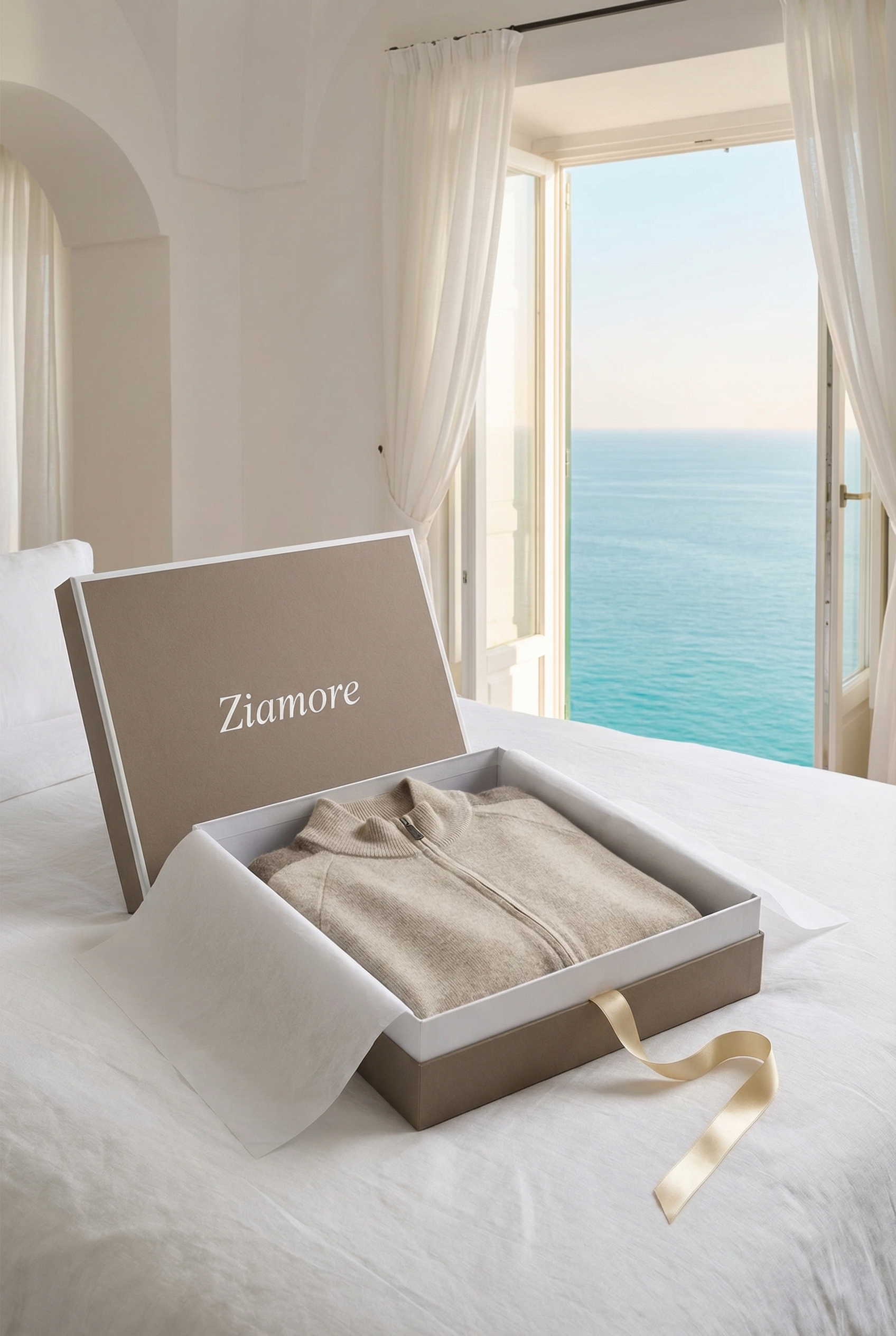 Como Cashmere Set Beige