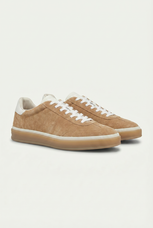 Bogota Suede Sneaker Camel Tan