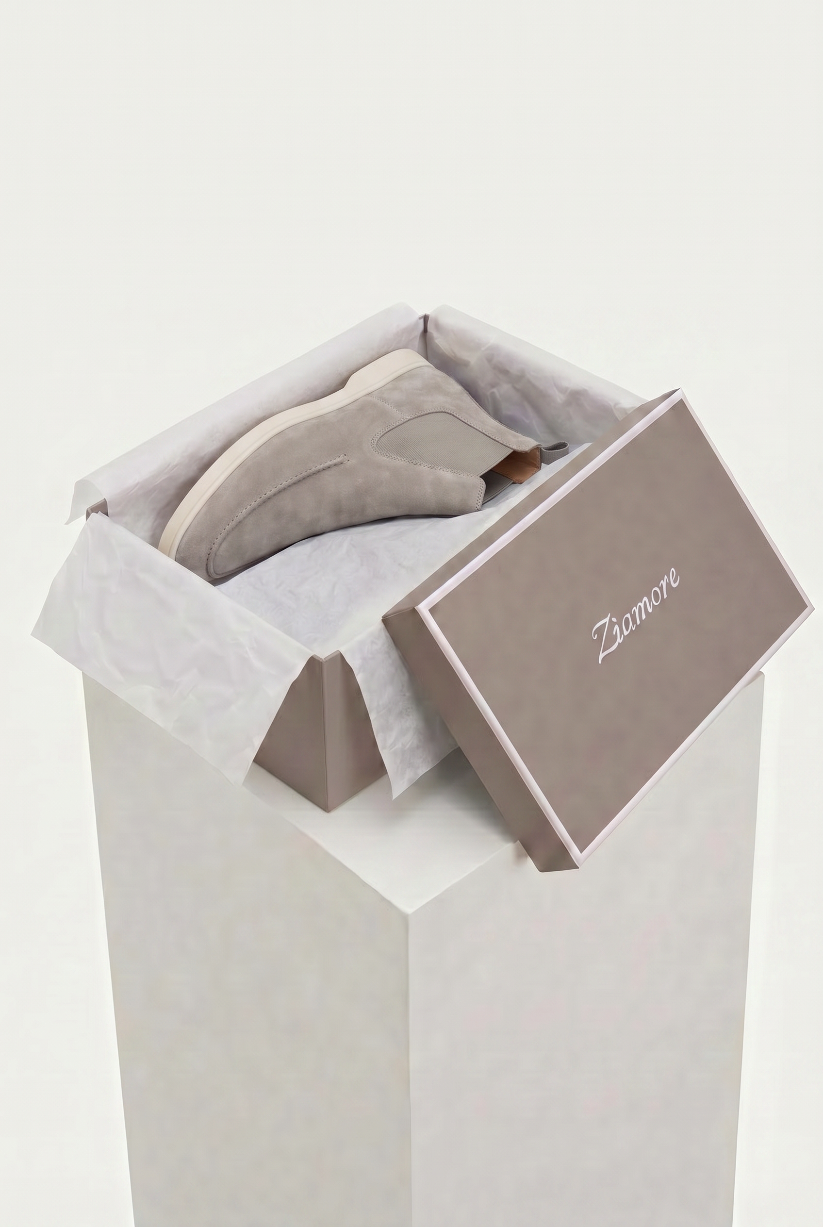 Palermo Suede Boot Grey