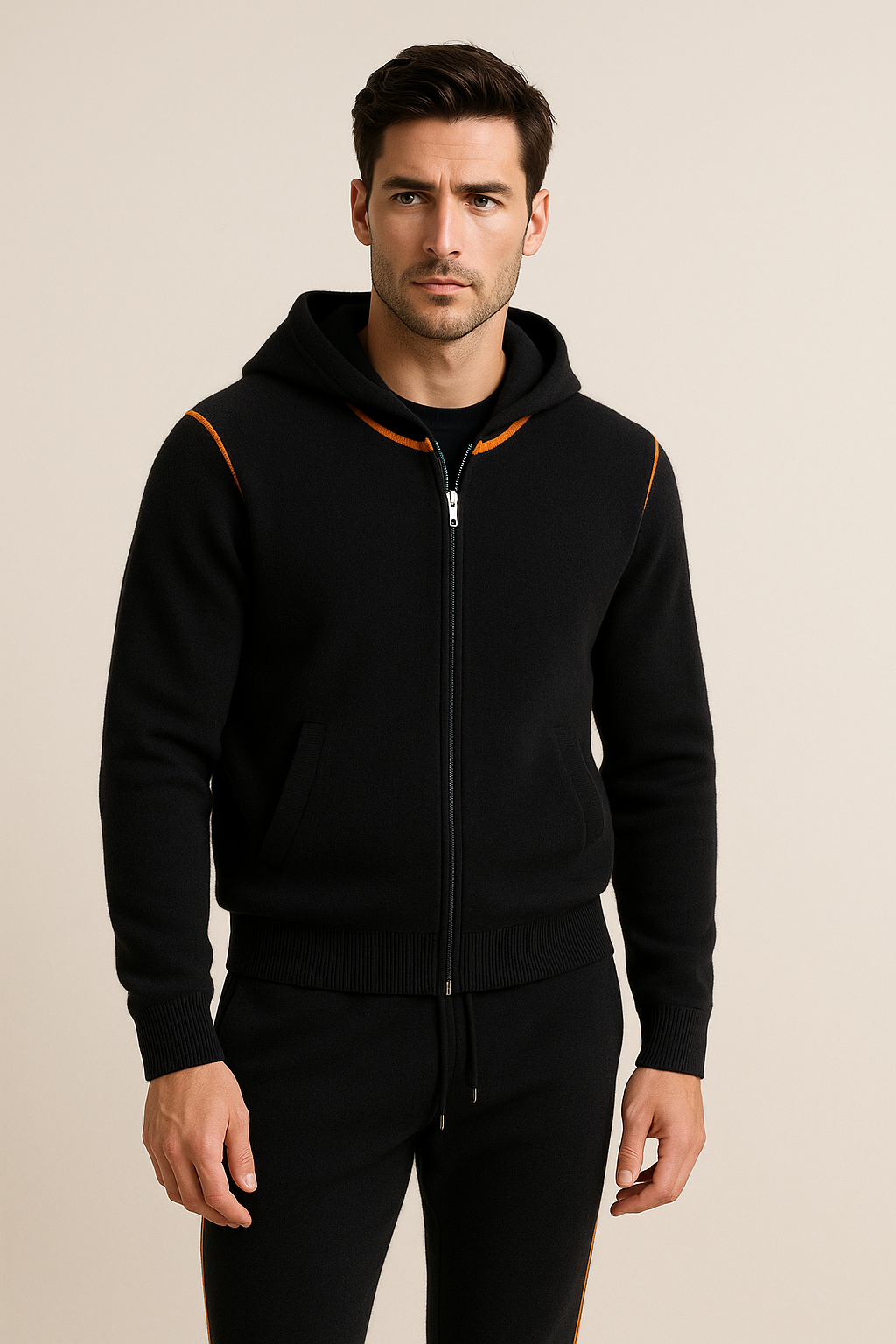 Leonis Cashmere Set Black 3