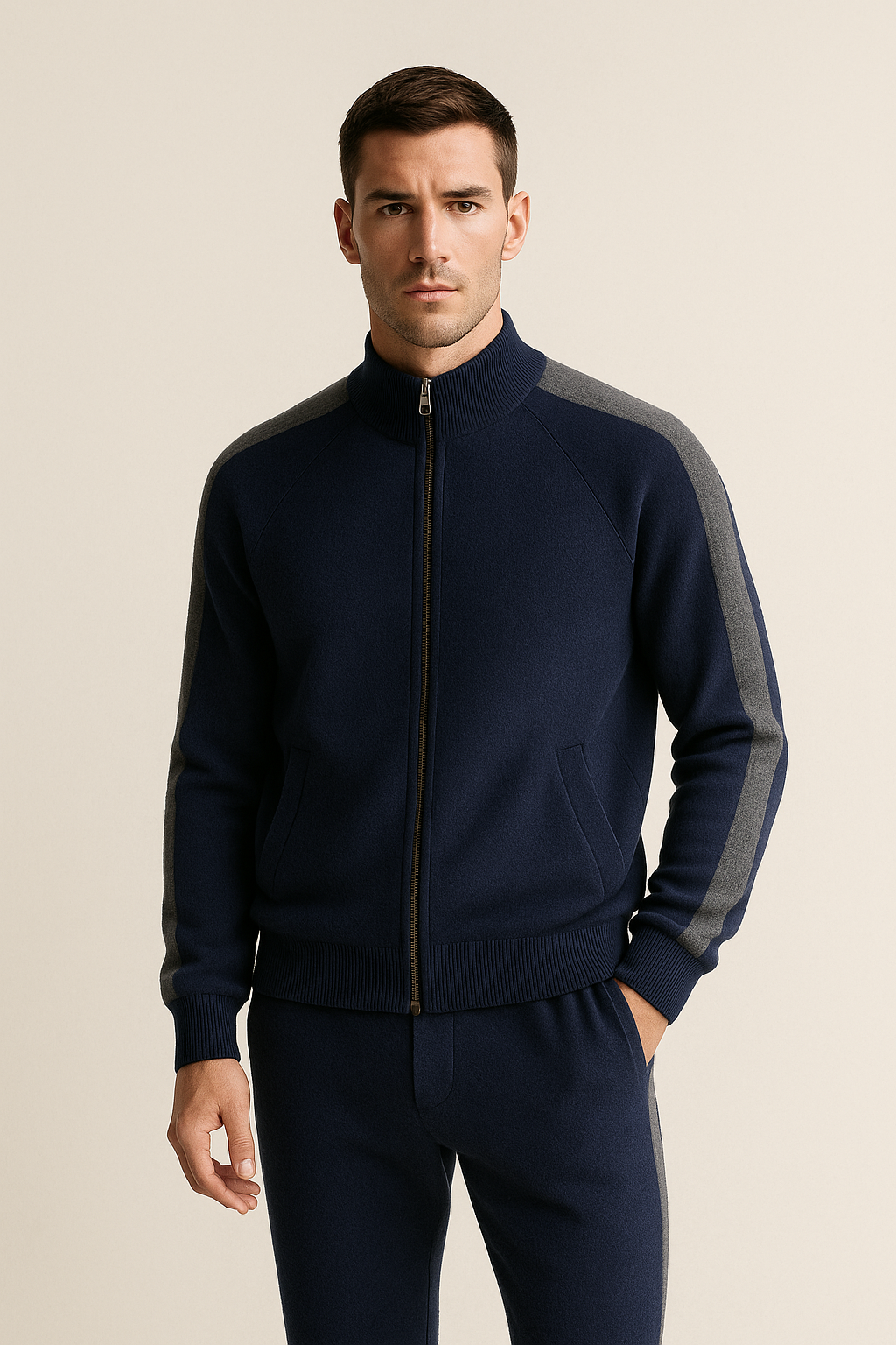 Maretti Cashmere Set Navy 2