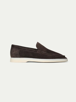 Classic Suède Loafer Brown