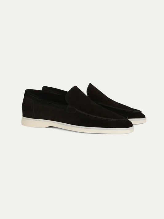 Suede Summer Loafer Black
