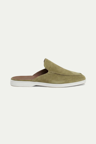 Yacht Suède Mule Olive