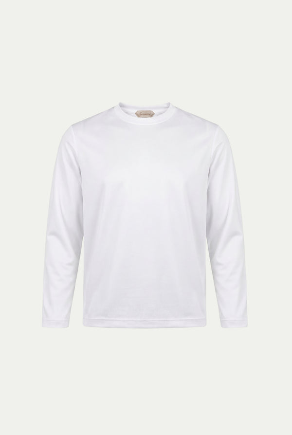 Portofino Long Sleeve Tee White