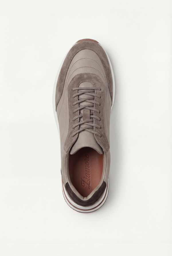 Portofino Sneaker Suede Ash Grey