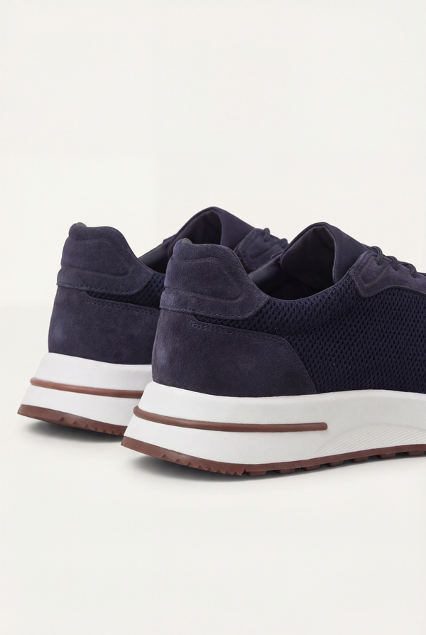 Portofino Trainer Suede Navy