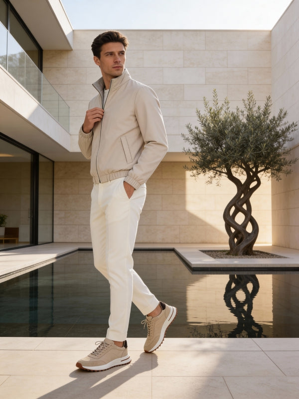 Reversible Resort Jacket Beige