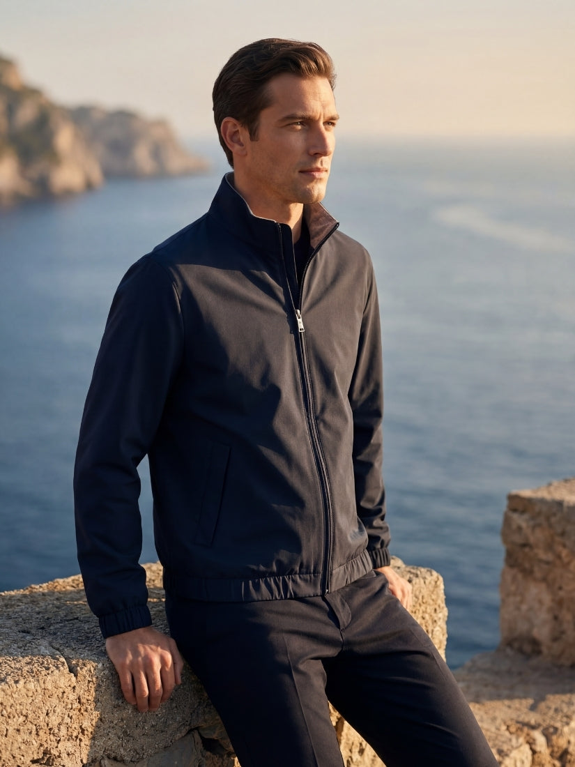 Reversible Resort Jacket Navy