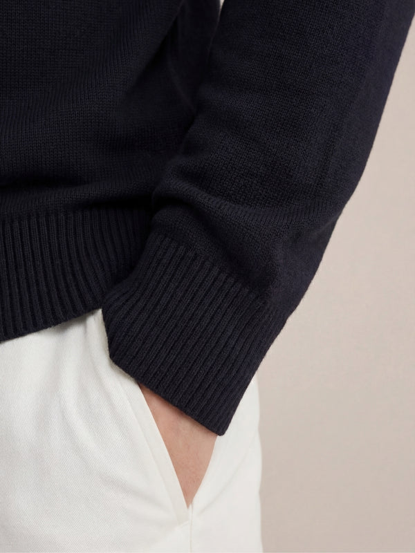 Laurenti cashmere crewneck Black