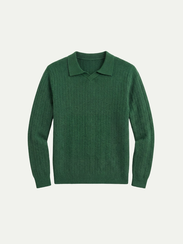 Milano Knit Polo Green