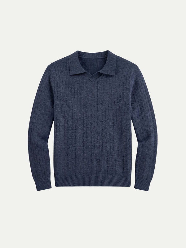 Milano Knit Polo Navy