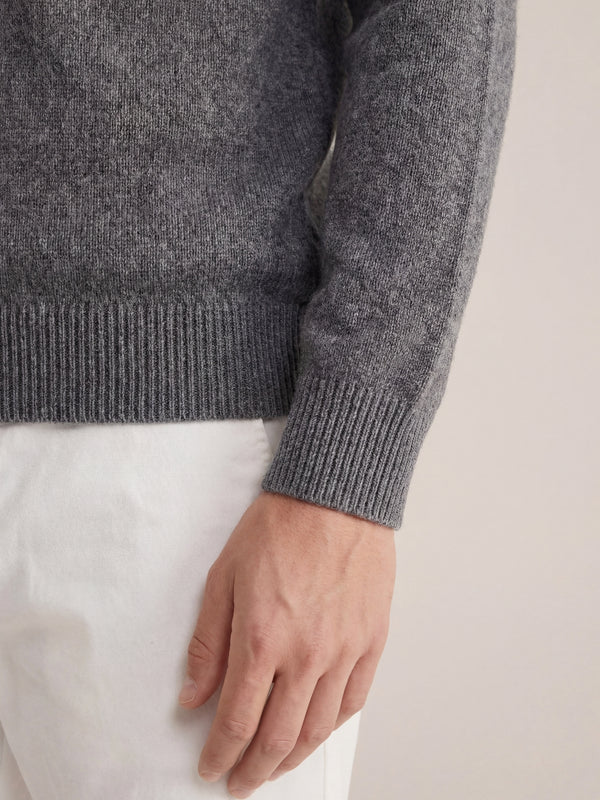 Laurenti cashmere crewneck Dark Grey