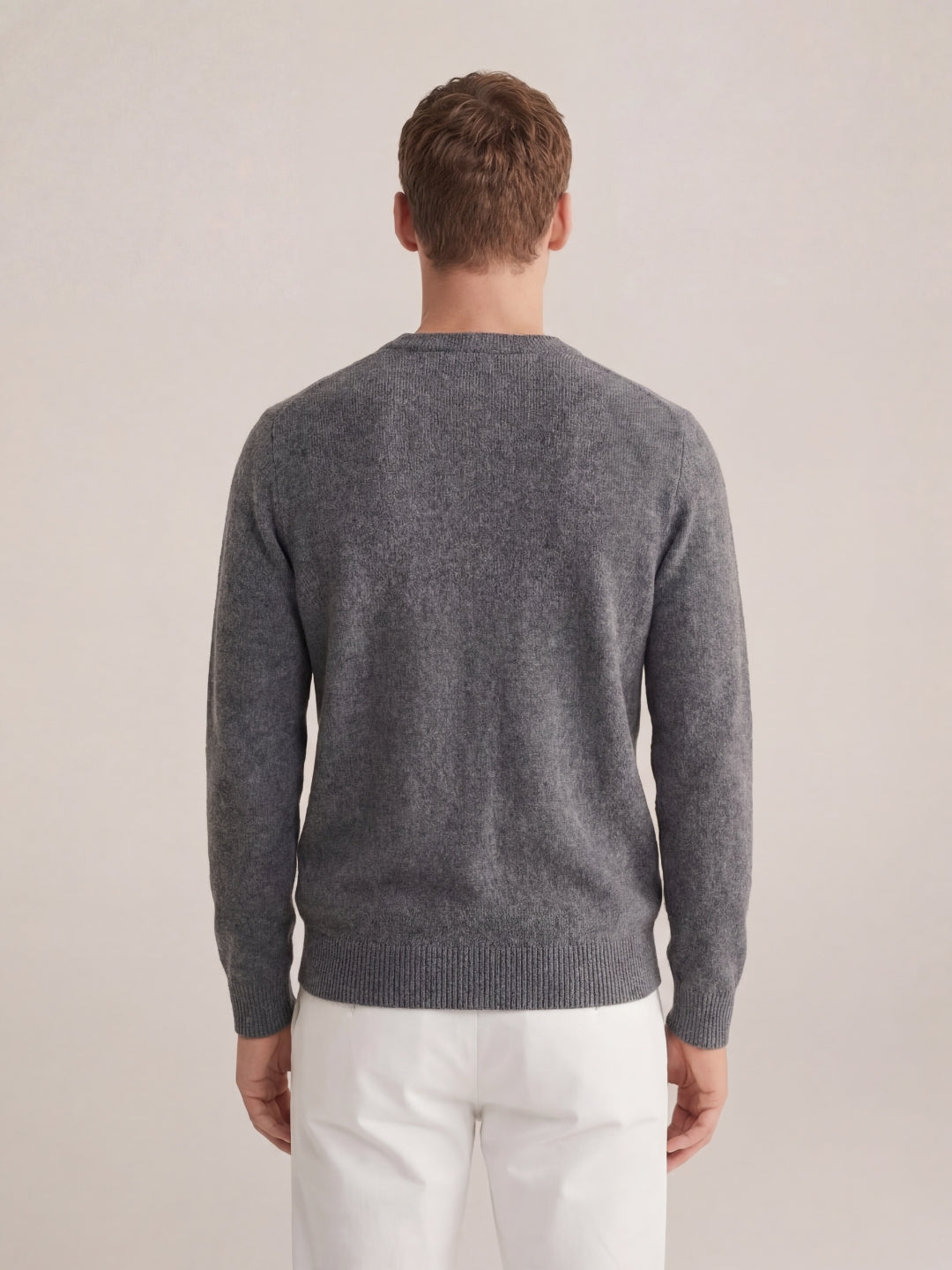 Laurenti cashmere crewneck Dark Grey