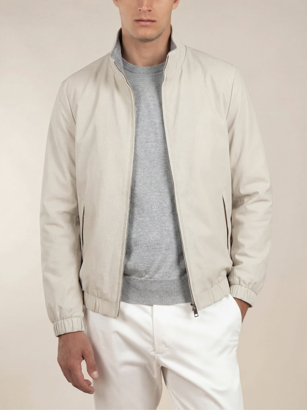 Reversible Resort Jacket Beige
