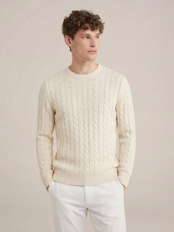 Como Cashmere Knit Beige