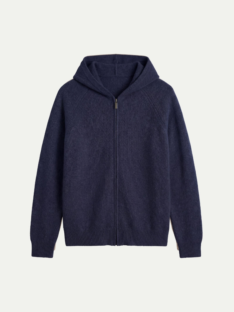 Cortina Knit Hoodie Navy