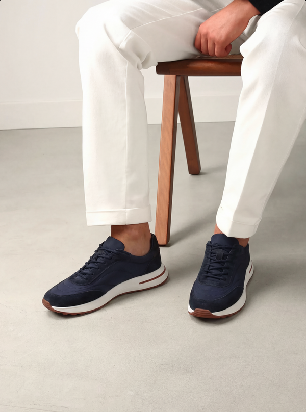 Portofino Sneaker Suede Blue