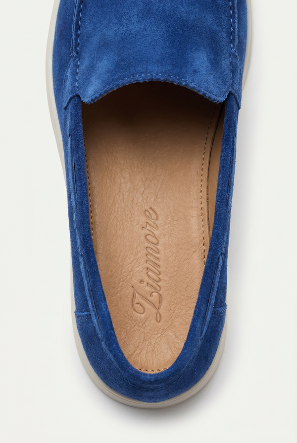 Amalfi Classic Suède Loafer Royal Blue