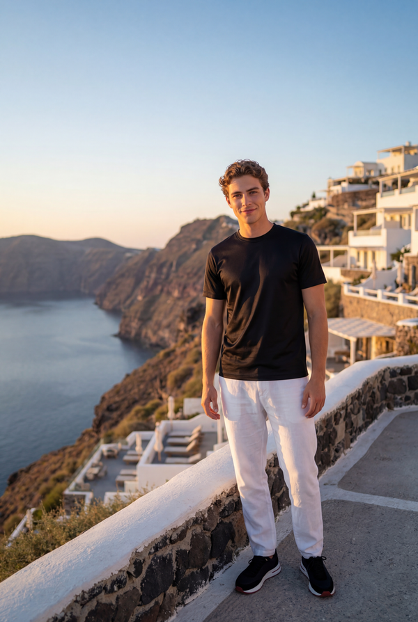 Portofino Tee Black