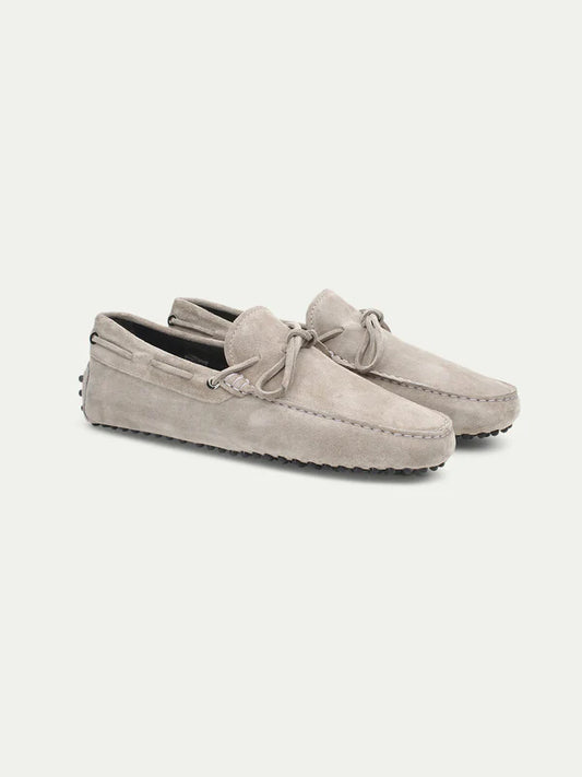 Positano Driving Loafer Light Grey
