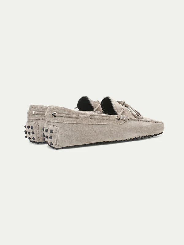 Positano Driving Loafer Light Grey