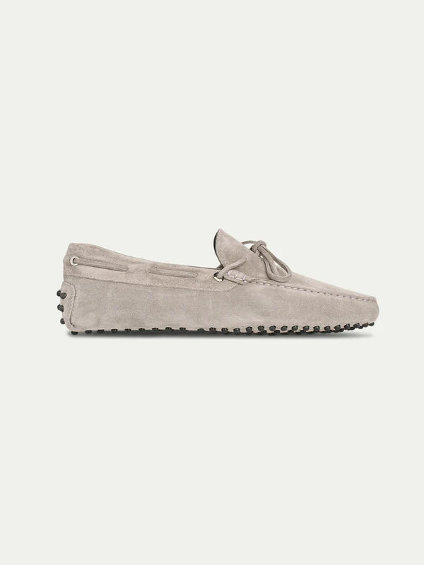 Positano Driving Loafer Light Grey