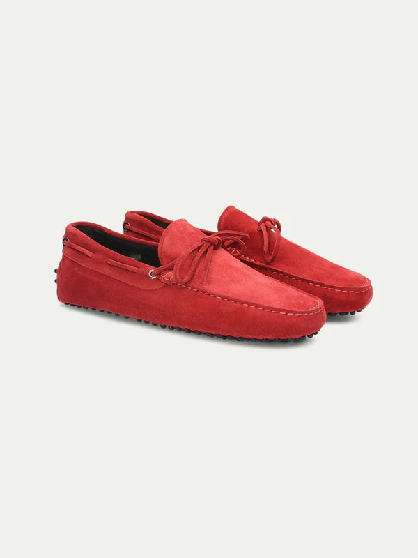 Positano Driving Loafer Red