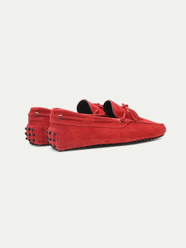 Positano Driving Loafer Red