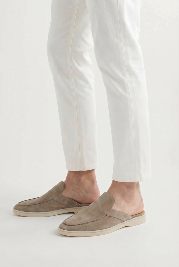 Yacht Suède Mule V2 Stone