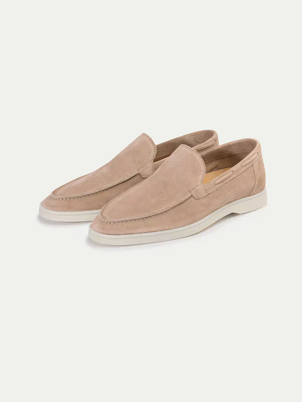 Classic Suède Loafer Beige
